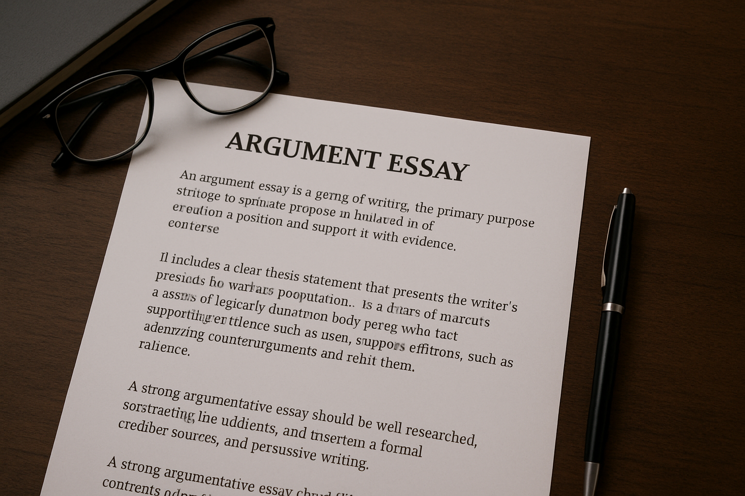 Argumentative Essay Topics
